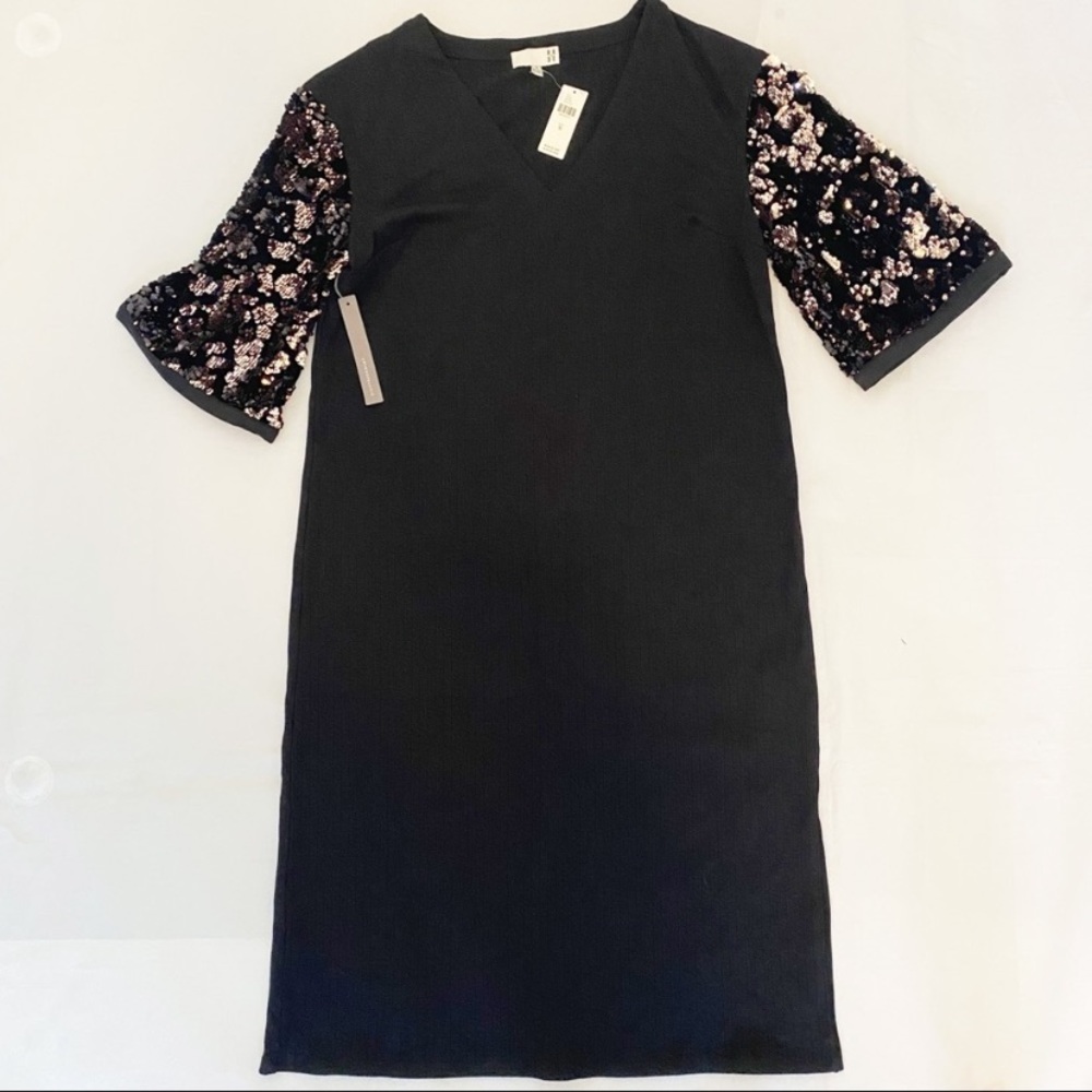 Anthropologie RO & DE Ariel Sequin Midi Dress - Picture 2 of 14